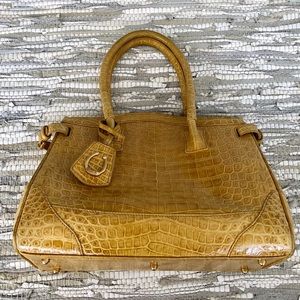 CeCe Cord croc handbag